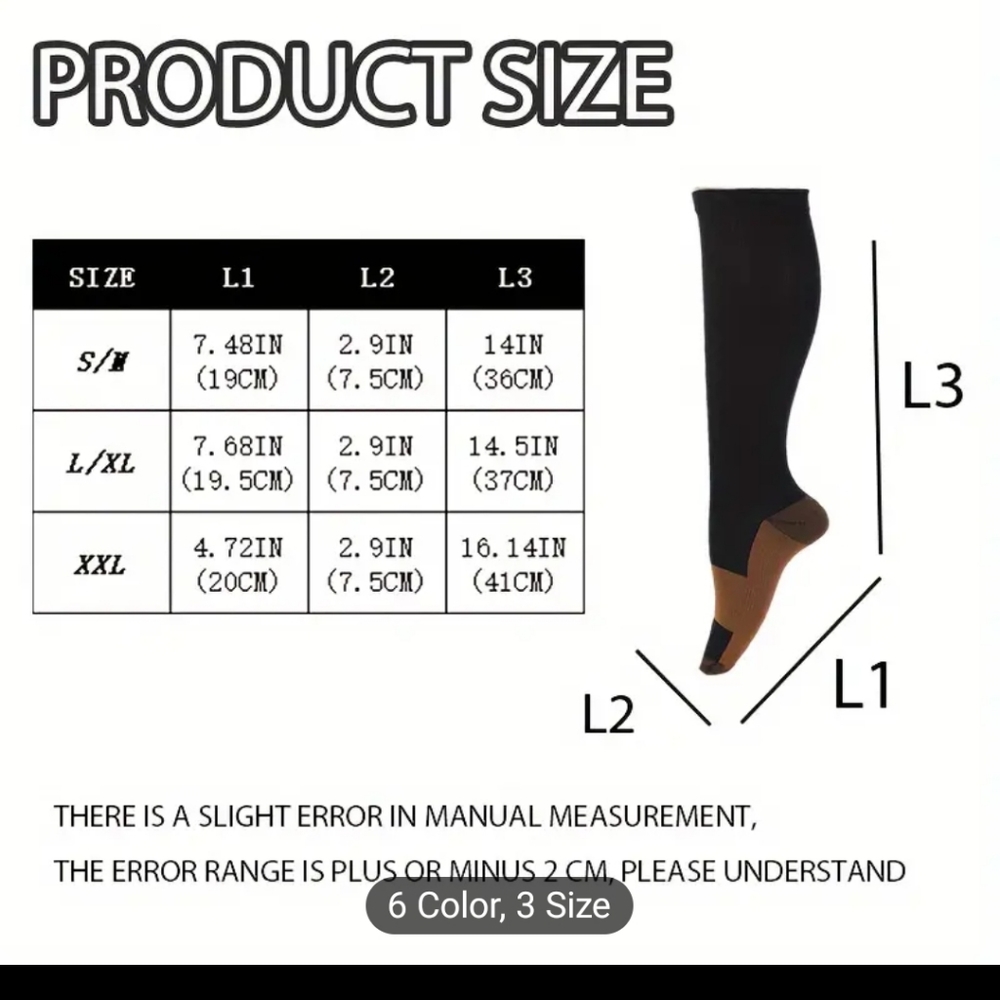 Compression socks - Picture 3 of 6